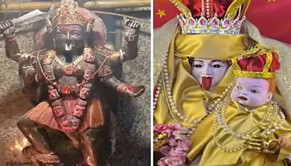 Kali Mata Idol Altered to Mother Mary Look; Temple Priest Arrested