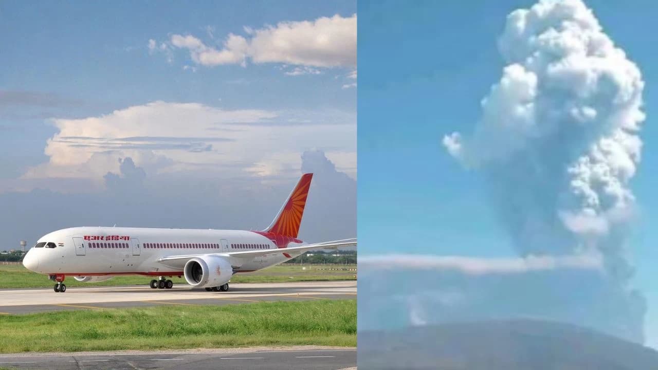 Air India Cancels Dozens of Flights After Hayli Gubbi Volcanic Eruption Triggers Safety Checks