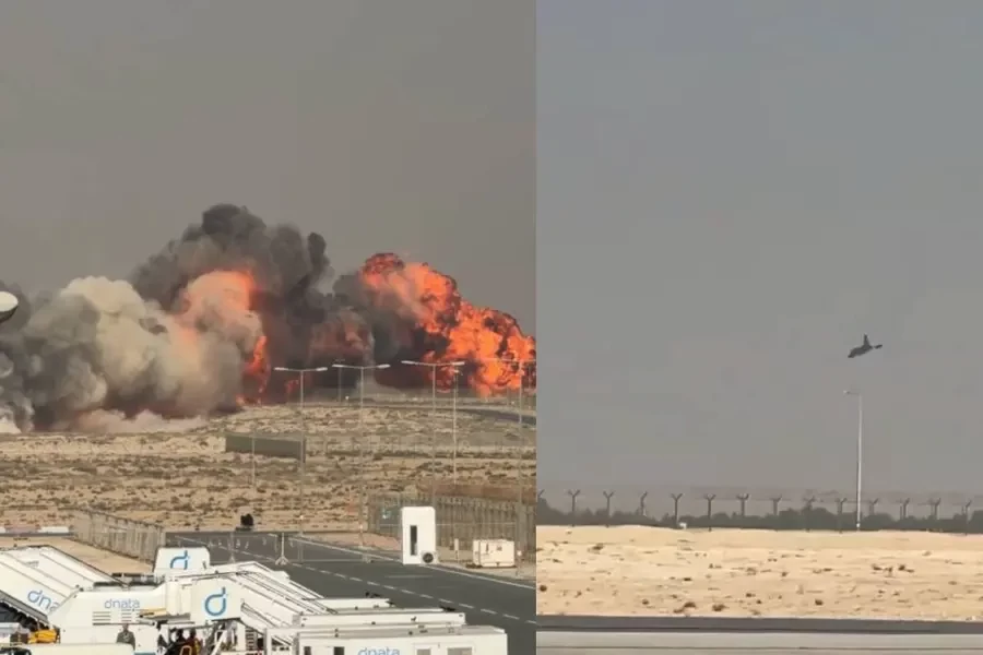 Indian Tejas Crashes at Dubai Airshow; Pilot Dies, Confirms IAF