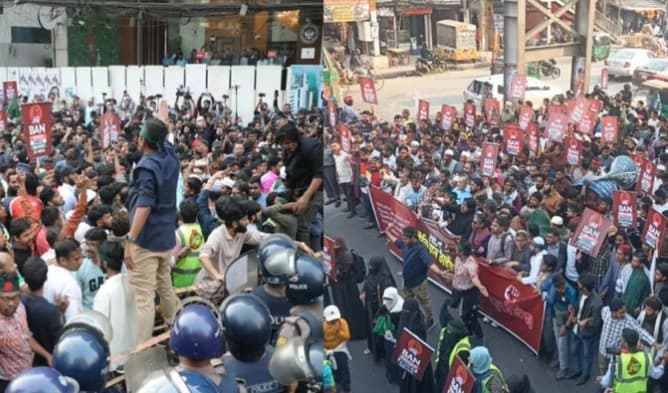 Bangladesh: Protest March erupt in Dhaka Targetting Indian High Commission; New Delhi Summons Bangladeshi envoy