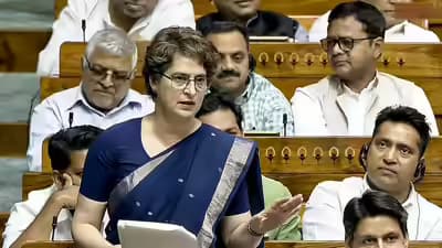 “Chanakya Would Be Shocked”: Priyanka Gandhi Jabs BJP Over Women’s Quota Bills 