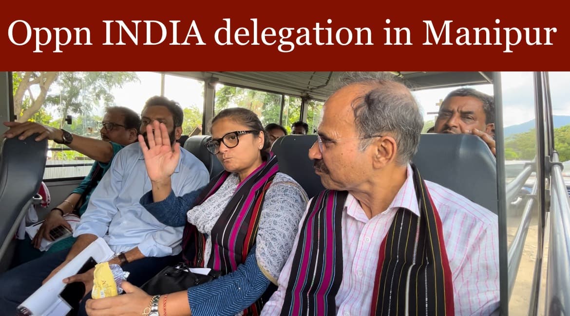 “Manipur failed by both Centre and State” - Opposition INDIA delegation returns to Delhi after Manipur visit, vows to raise their assessment in Parliament