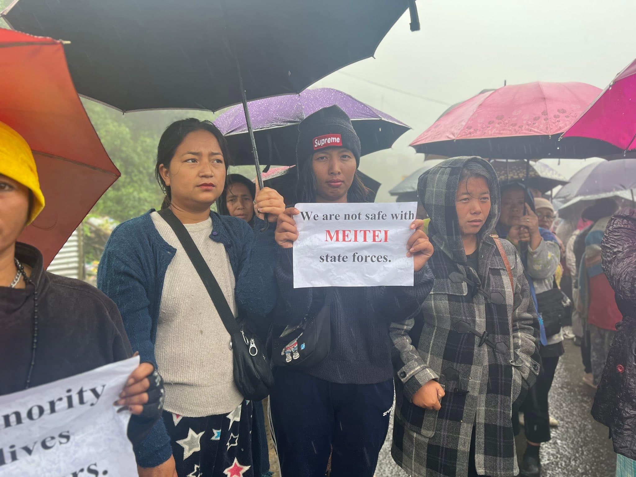 Kuki civil society organizations issue a statement conveying complete distrust in the state machinery