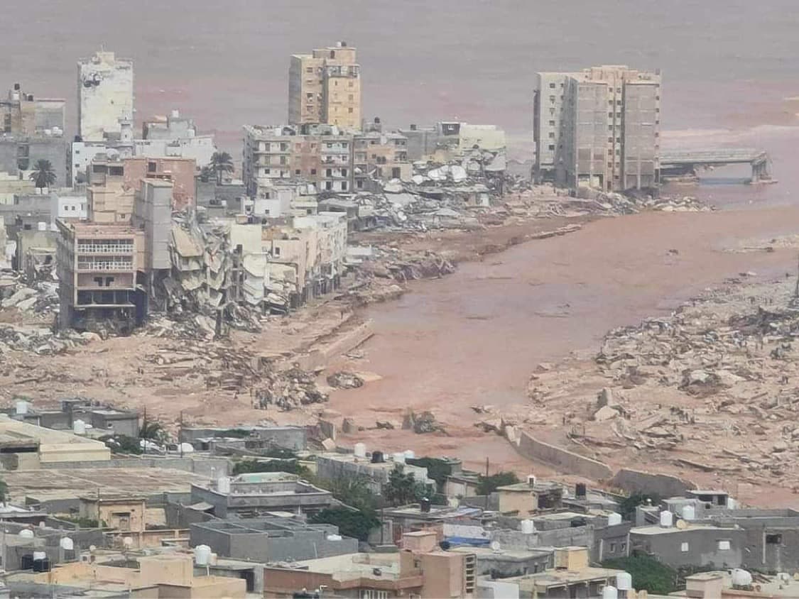 At least 3,000 feared dead, and over 10,000 missing in the flood that has hit Libya
