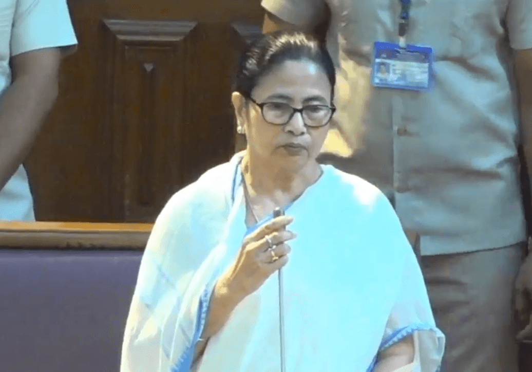 Removing India is unconstitutional, Mamata Banerjee signs off with 'Bharat Mata ki Jai'