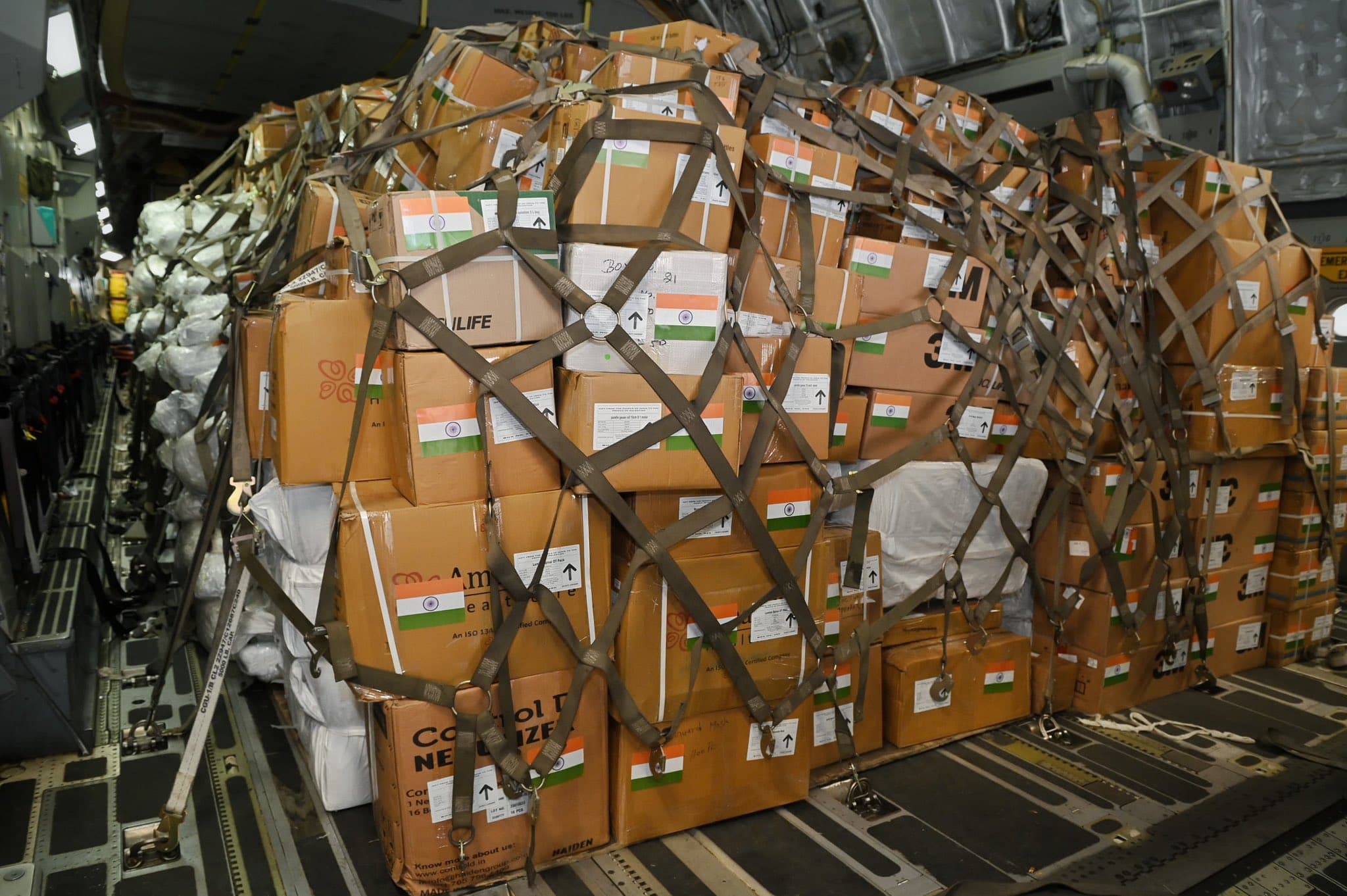 “Nearly 6.5 tonnes of medical aid and 32 tonnes of disaster relief material for the people of Palestine”, India sends aid to war torn Gaza