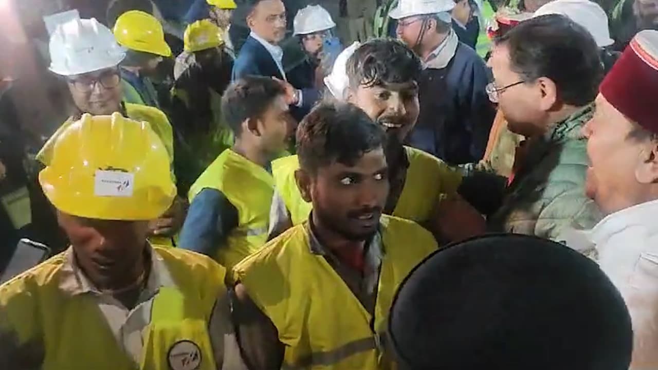 41 trapped workers rescued from the Uttarakhand tunnel; PM Modi salutes the ‘spirit of all the people associated with this rescue operation’