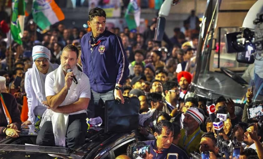 Rahul Gandhi’s Bharat Jodo Nyay Yatra enters Bihar a day after Nitish Kumar's INDIA exit