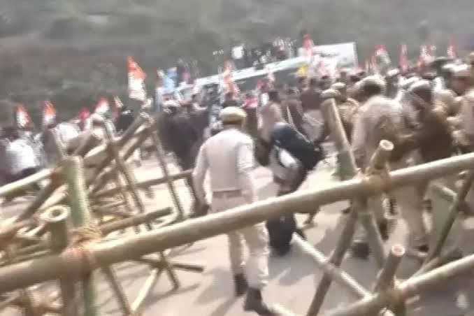Bharat Jodo Nyay Yatra hits another snag: Assam police stops Rahul Gandhi and Congress workers from entering the state