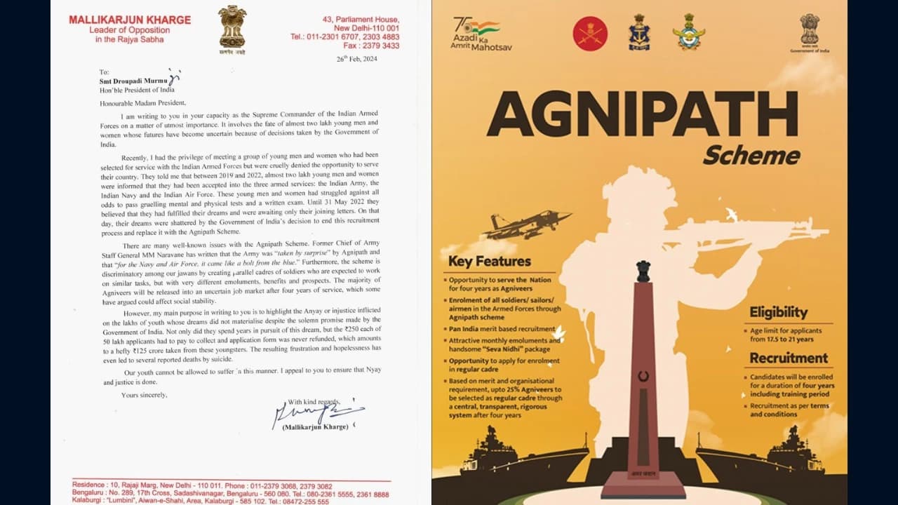 “Politicising Armed Forces isn’t Nationalism…” Congress Promises To Scrap ‘Agniveer’ Scheme If Voted To Power In 2024