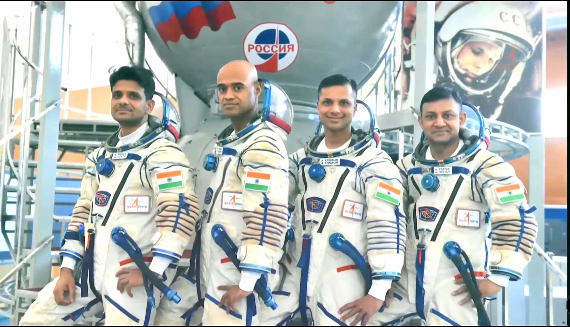 PM Modi reveals names of four astronauts picked for ISRO Gaganyaan mission