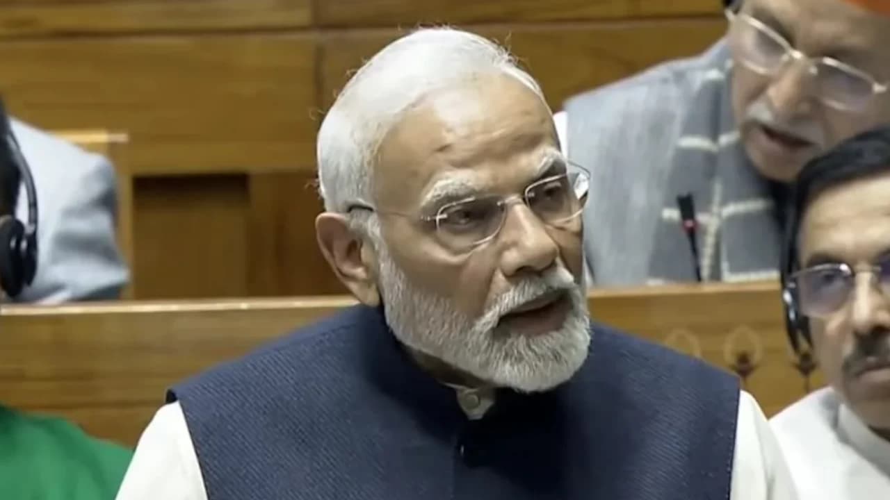 "Their malicious lies…”: Modi Defends Amit Shah, Accuses Congress of Insulting Ambedkar's Legacy