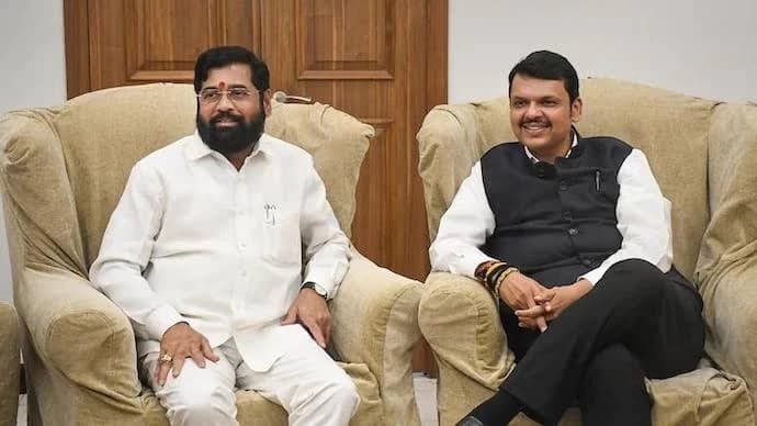 “End of Thaw…”: Fadnavis Meets Eknath Shinde at Varsha Bungalow to Finalise Mahayuti Alliance Seat-Sharing Deal