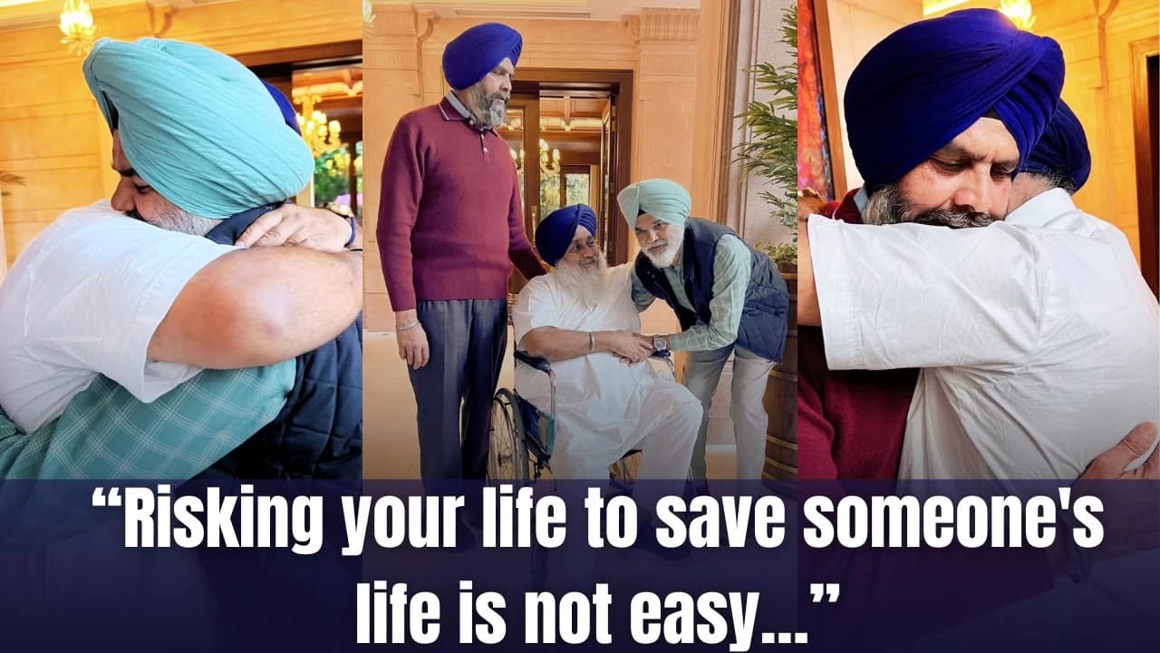 “Risking your life to save someone's life is not easy…”: Sukhbir Badal Thanks Punjab Police for Saving His Life in Golden Temple Assassination Attack
