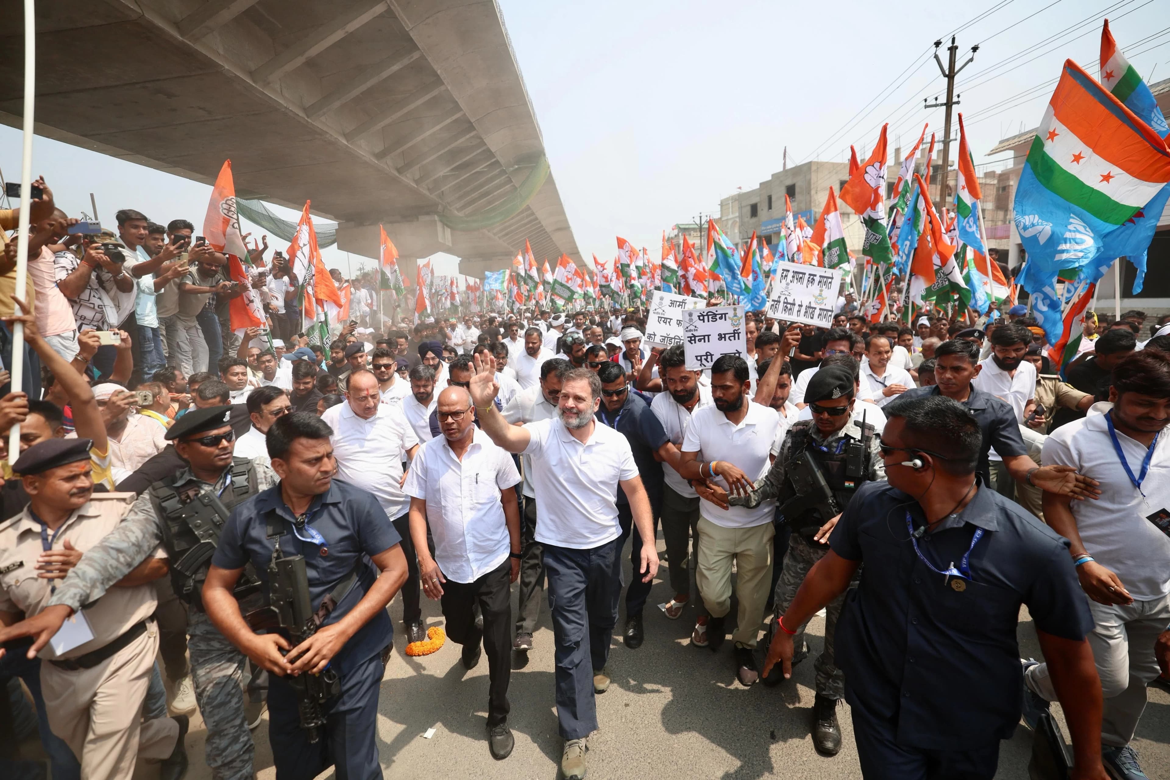 Rahul Gandhi Slams NDA Government, Calls for Caste-Based Census in Bihar