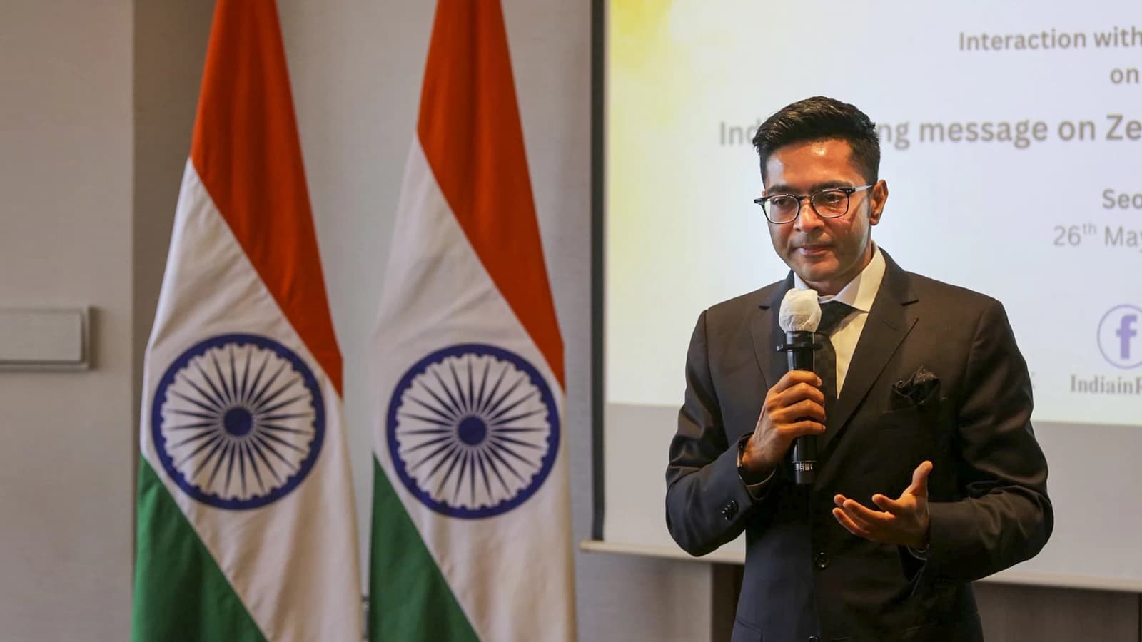 “Where else do you see this?”: TMC Abhishek Banerjee Slams Pakistan’s Complicity in Terror in Singapore Address