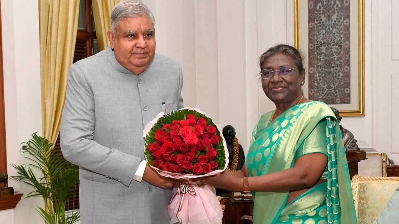 President Murmu Accepts Vice President Jagdeep Dhankhar’s Resignation