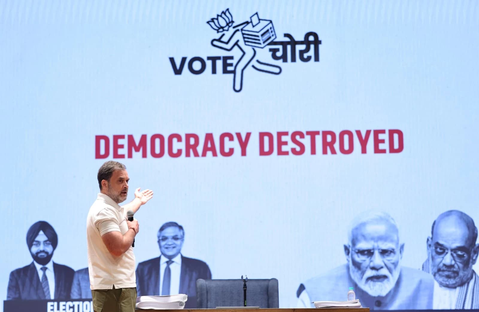 “Elections are CHOREOGRAPHED” Rahul Gandhi Alleges ‘Massive Vote Loot’ in 2024 Polls, Cites Shocking ‘Evidence’ from Karnataka, Maharashtra & Haryana