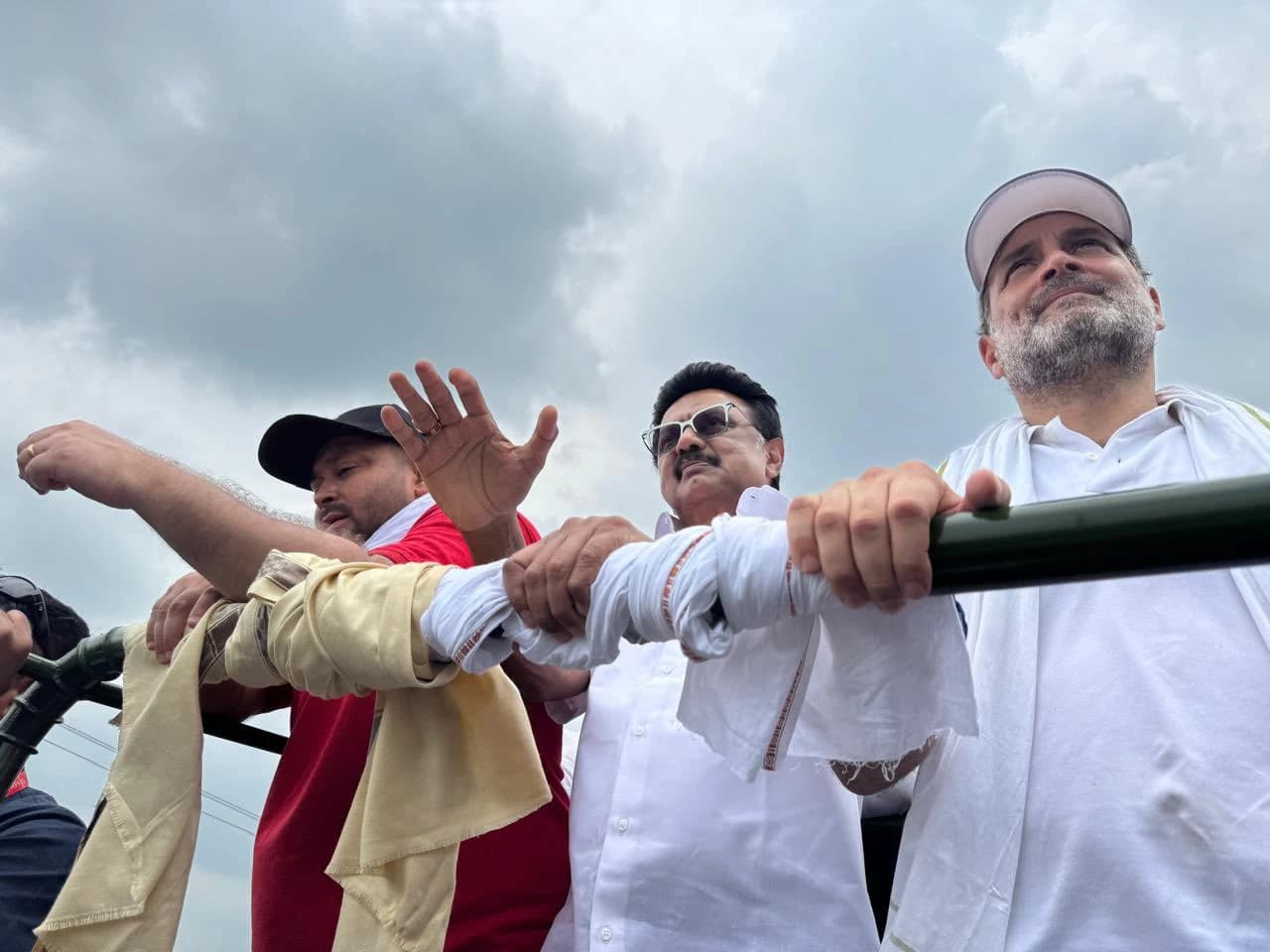 “Soil heavy with every stolen vote…”: MK Stalin Joins Congress' Voter Adhikar Yatra in Bihar, Slams EC as “BJP's Puppet”