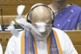 "Draconian & Undemocratic...": Opposition Tears, Throws PM-CM Removal Bills During Amit Shah’s Speech