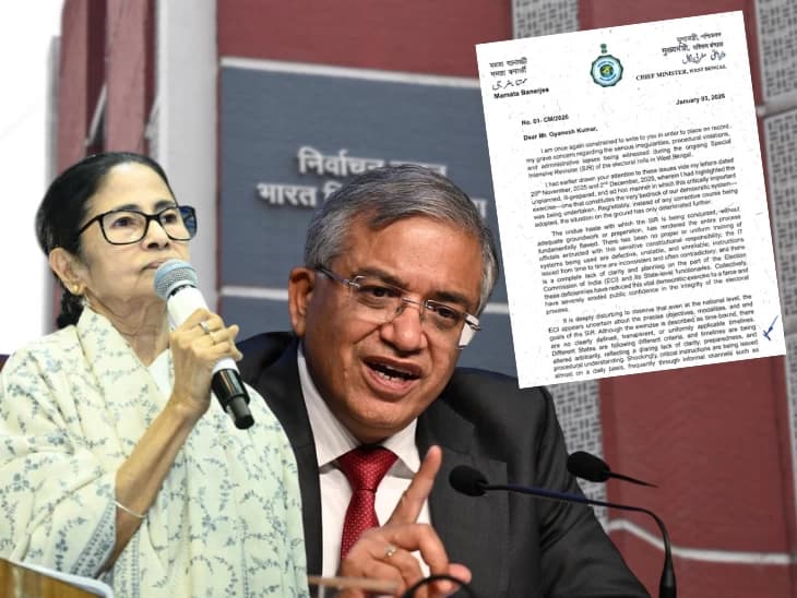 Mamata Banerjee Flags ‘Backdoor Disenfranchisement’ in Electoral Roll Revision, Writes to CEC