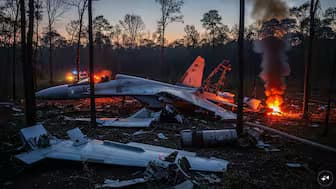 IAF Su-30MKI Fighter Jet Crashes in Assam; Two Pilots Killed During Training Sortie