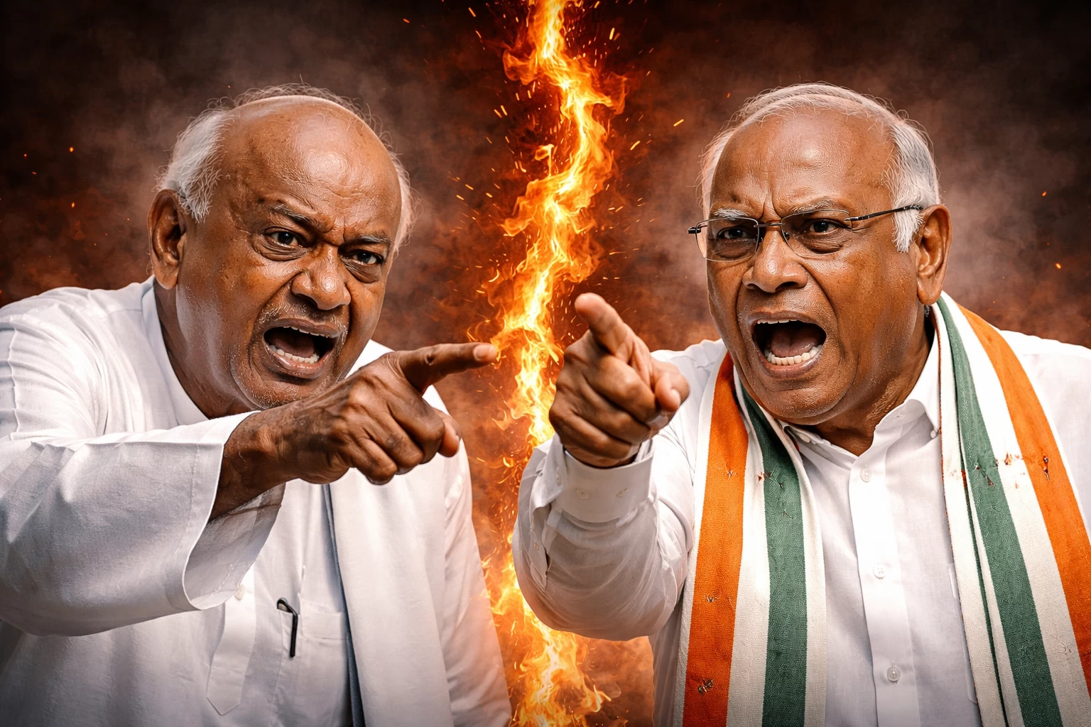 "Forced Marriage, Abusive Relationship...": HD Deve Gowda Hits Back at Mallikarjun Kharge